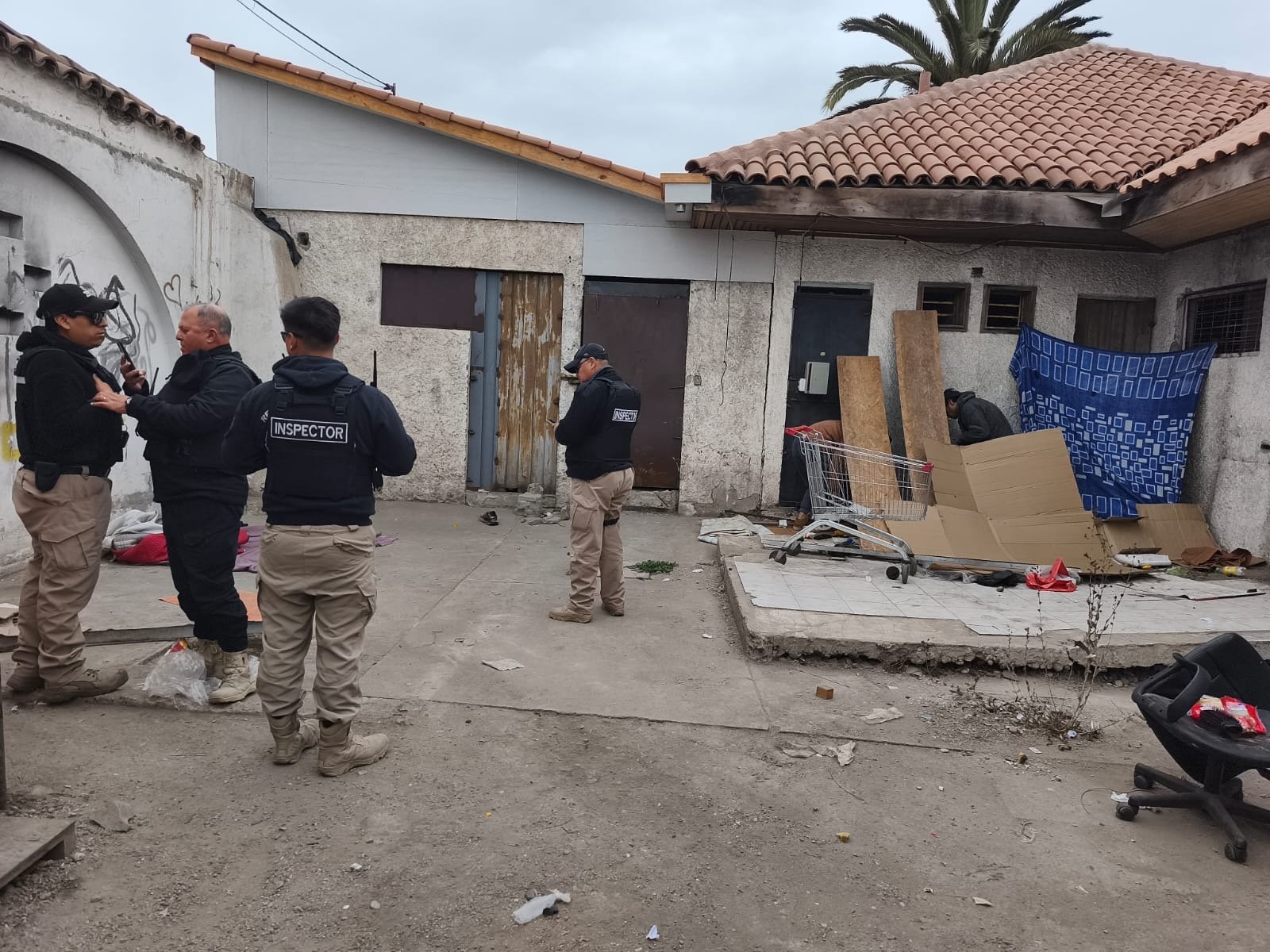 Seguridad Ciudadana realiza nueva intervención en ex Terminal Los Corsarios para erradicar asentamientos irregulares