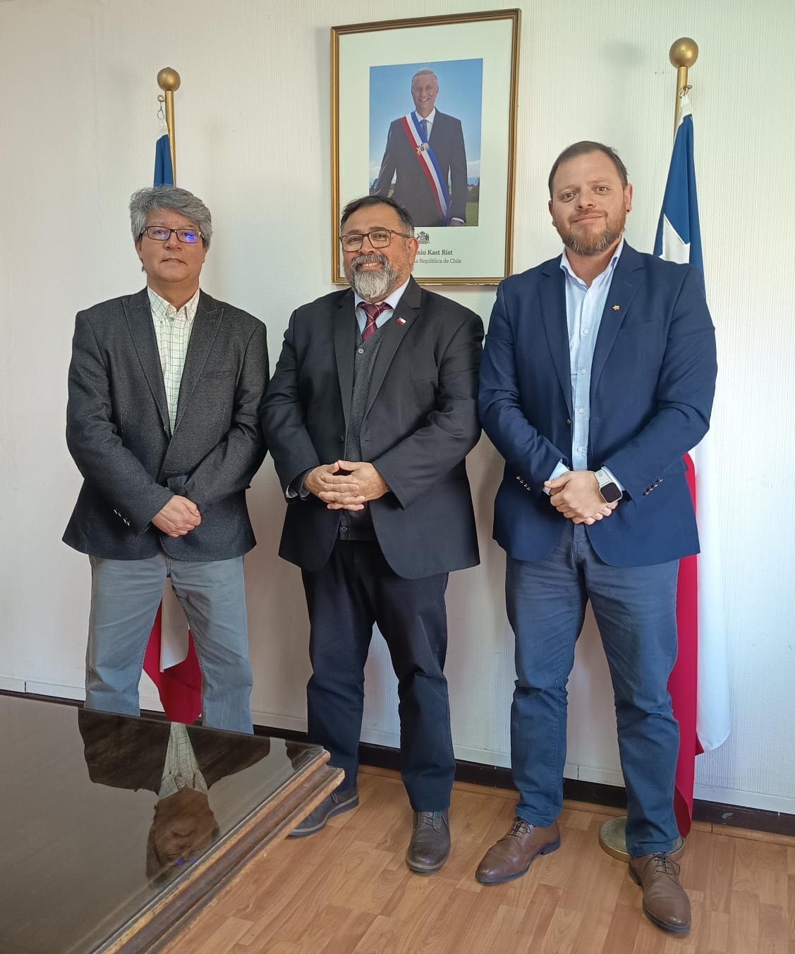 Tenso encuentro: Delegado Presidencial lima asperezas con RN regional