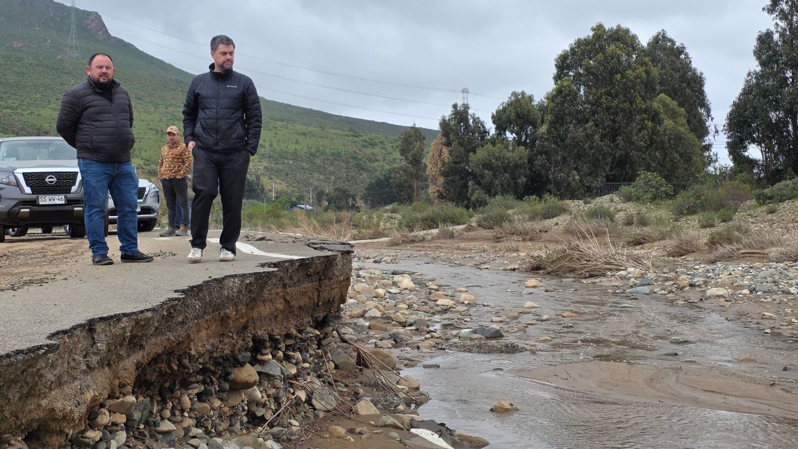MANOUCHEHRI EXIGE RECURSOS AL GOBIERNO PARA RECONSTRUIR INFRAESTRUCTURA DAÑADA POR TEMPORAL EN LOS VILOS