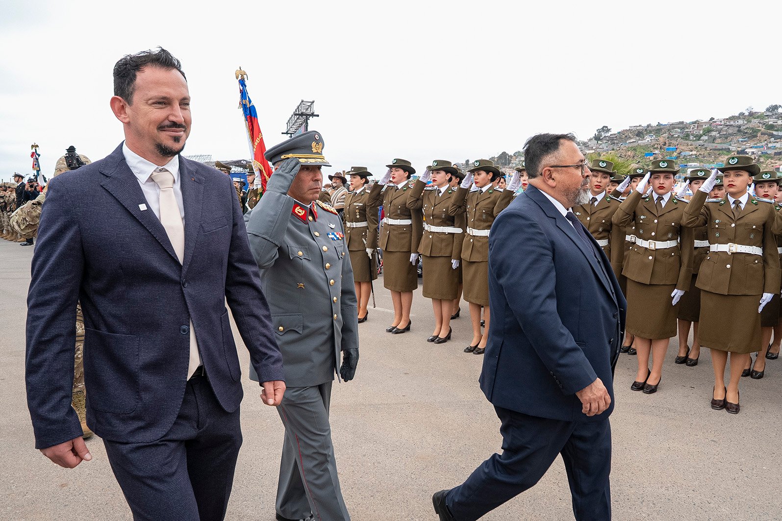 COQUIMBO CONMEMORA EL INICIO DE LAS FIESTAS PATRIAS CON TRADICIONAL DESFILE CÍVICO-MILITAR EN  LA PAMPILLA