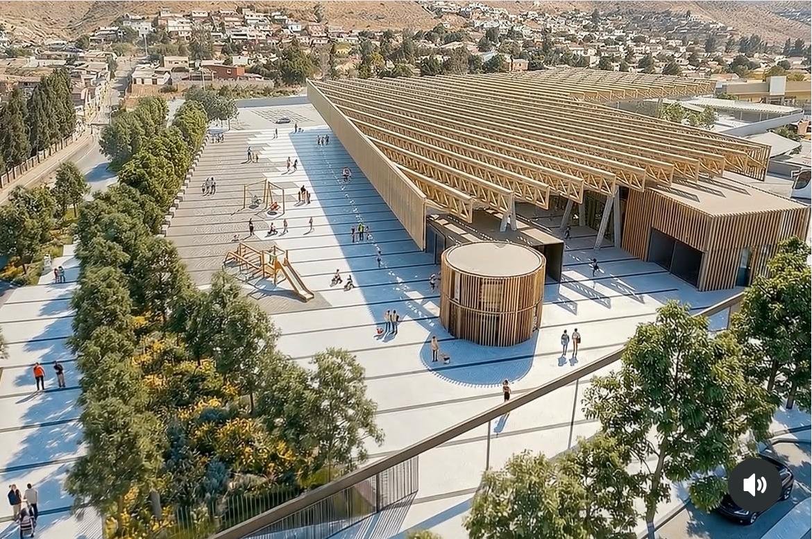 A DOS AÑOS DE VORAZ INCENDIO ILLAPEL REVELA EL DISEÑO PRELIMINAR DE SU NUEVA PLAZA DE ABASTOS