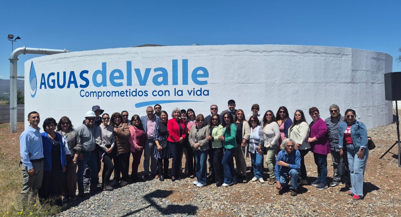AGUAS DEL VALLE INAUGURA NUEVO ESTANQUE EN OVALLE QUE BENEFICIARÁ A MÁS DE 10 MIL HOGARES