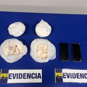PDI INCAUTA MÁS DE 3,8 KILOS DE COCAÍNA DURANTE CONTROL VEHICULAR EN VICUÑA
